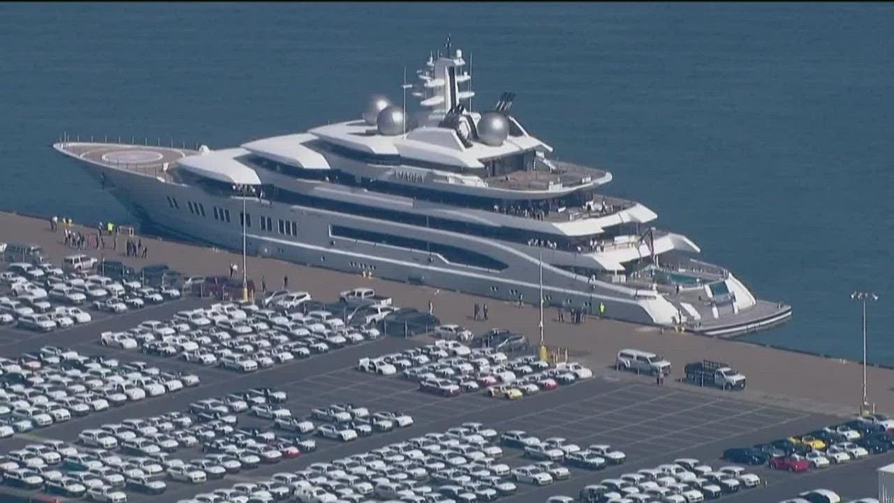 oligarch yacht in san diego