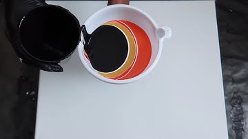 Acrylic Pouring Funnel Technique