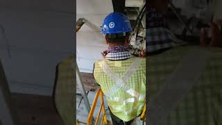 inside the TBM machine