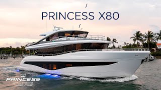 Princess X80 | Mini Superyacht Tour by a Professional Yacht Broker at Dusseldorf Boat Show 2024