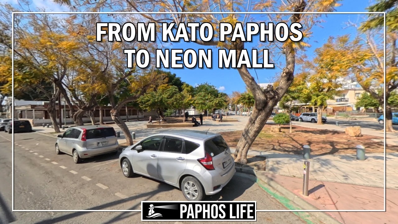 From Kato Paphos To Neon Mall on Saturday Morning