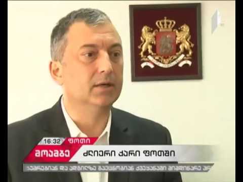 ძლიერმა ქარმა ფოთში ხეები მოგლიჯა