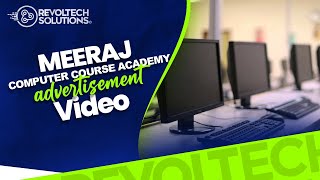 Meeraj Computer Courses Academy Advertisement Video