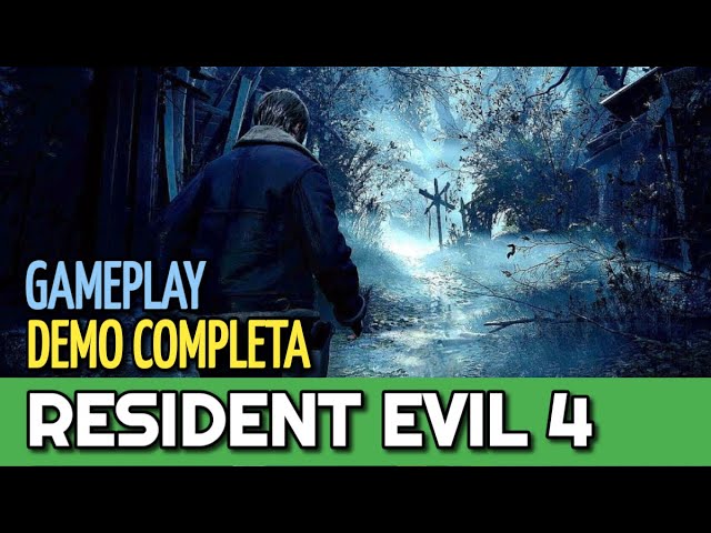 Resident Evil 4 Remake CHAINSAW DEMO - GAMEPLAY JOGANDO AO VIVO NO XBOX  SERIES X 