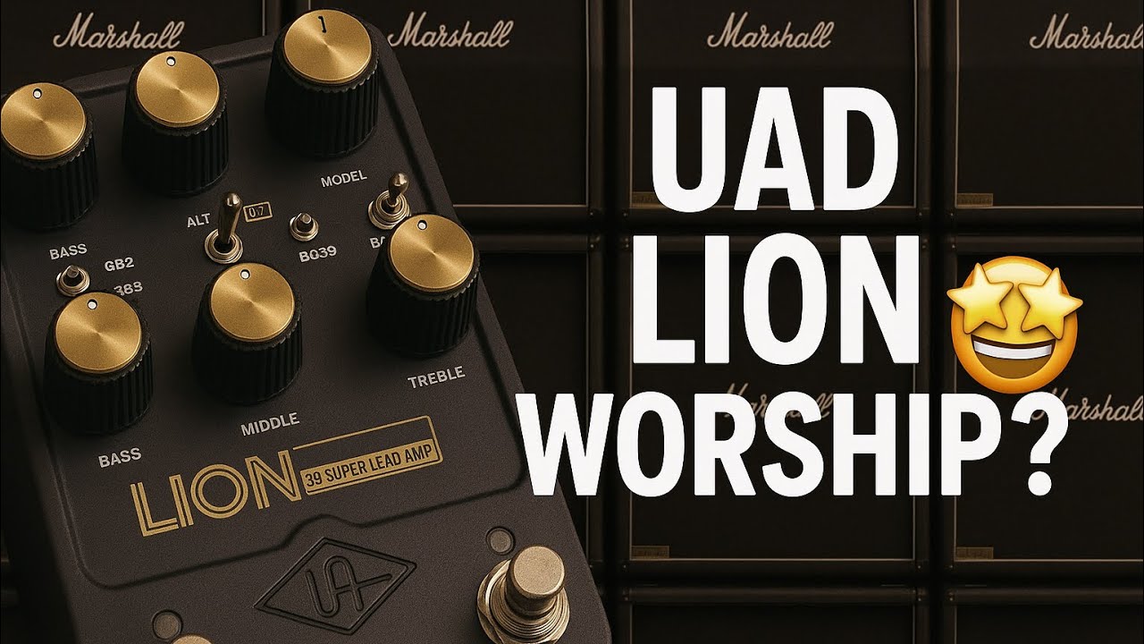 UAFX LION - Marshall in worship sound? - YouTube