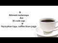 Jamphe Johnson Coffee Blues Jogja Chord Lyrik By Nurdian Sigit Dwi Putra