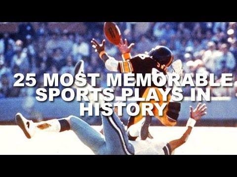 25 Most Memorable Sports Plays In History