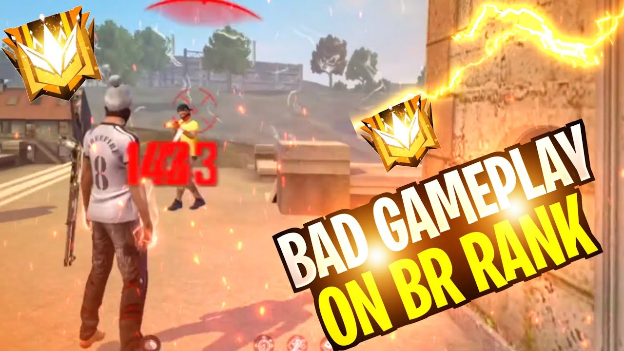 Bad gameplay on BR rank !! 🥲😈🥶 #5 - YouTube