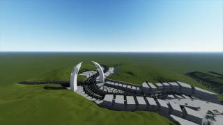 Lumion Animation 2017 - Urban Design -  Corridor Abdoun jordan philadelphia university