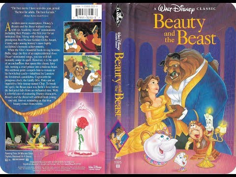 Opening & Closing to Beauty and the Beast 1992 VHS (Version 2)