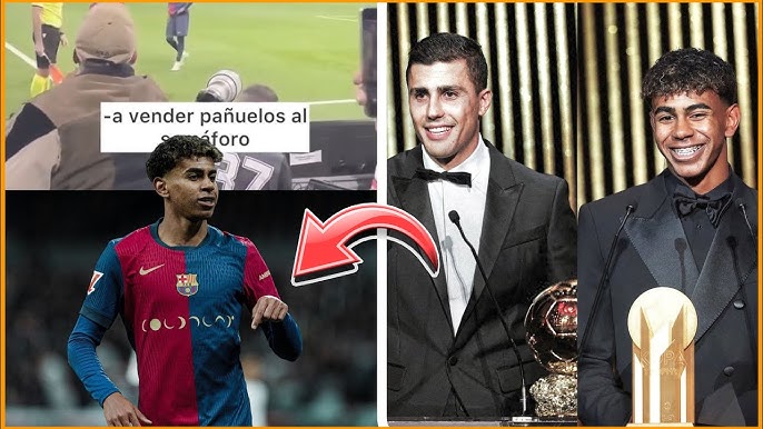 LAMINE YAMAL ACCORDE DE L'IMPORTANCE QU'AU TERRAIN ! ON SAIT POURQUOI  VINICIUS N'EST PAS BALLON D'OR - YouTube