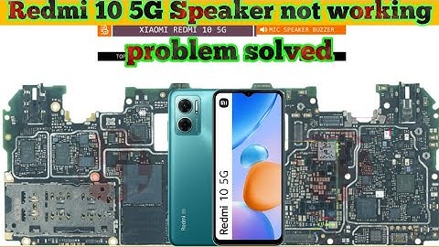 Redmi 10 5G speaker problem jumper solution|#youtubeviralvideo2023