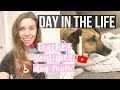 DAY IN THE LIFE Teacher + Dog Mom + YouTube | Fall 2020 #ditl Vlog | #vlogtober | This and Nat
