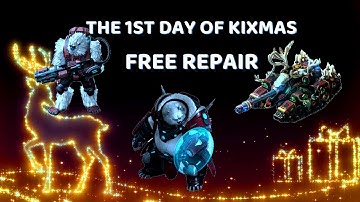 WAR COMMANDER - 1ST DAY OF KIXMAS BASE FREE REPAIR
