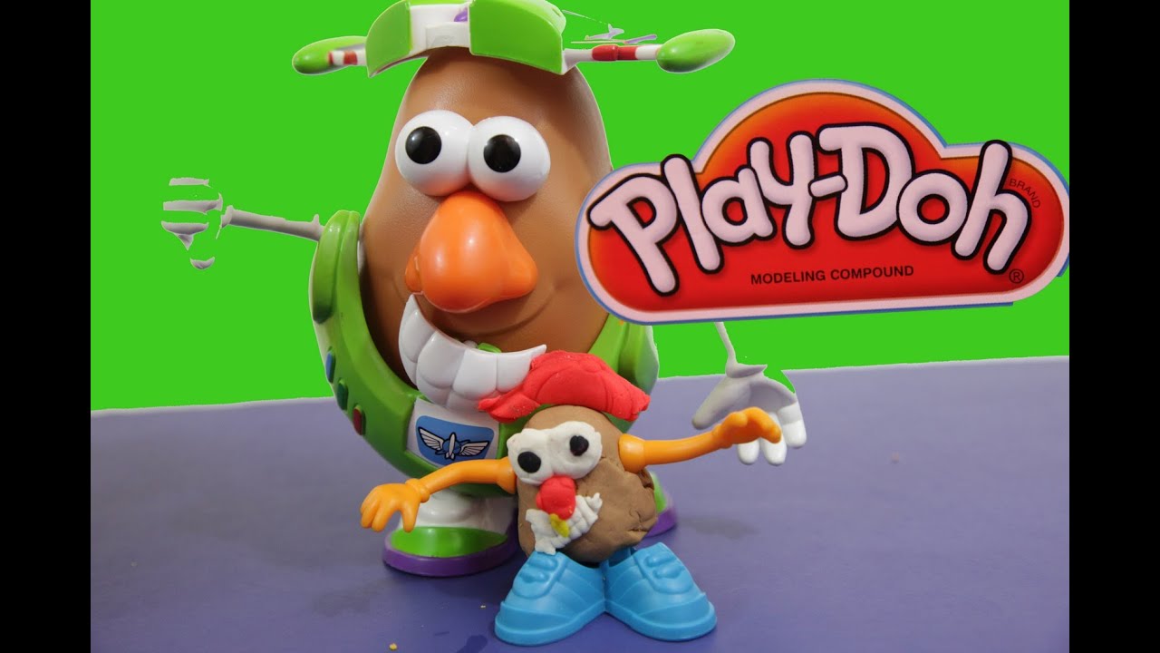 Play Doh Mr Potato Head Meets Disney Toy Story Buzz Lightyear YouTube Play doh mr potato head meets disney toy story buzz lightyear youtube