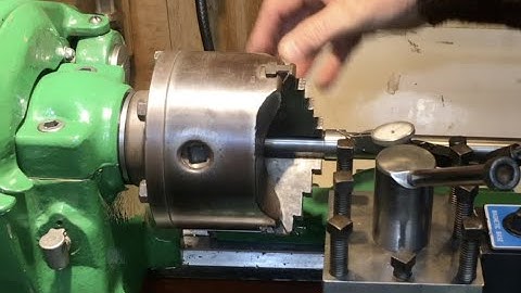 Fixing my 3 jaw chuck