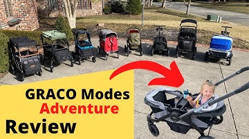 Graco Modes Adventure Stroller Wagon Review!