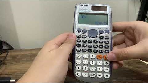 Calculator Techniques: Linear Interpolation using Casio FX 991-ES PLUS