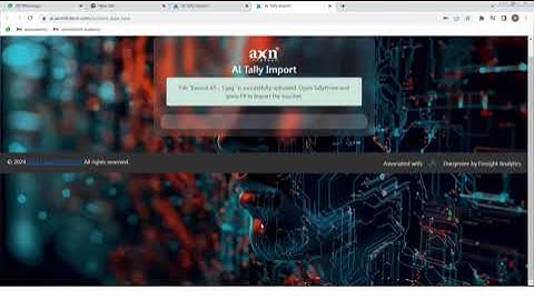 Docgeniee AI Invoice processing tool integrated with Tally Accounting Software