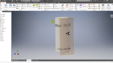Lệnh Emboss và Decal trong inventor 2018