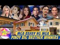 Mga Bahay ng mga Pinoy Big Brother Winners