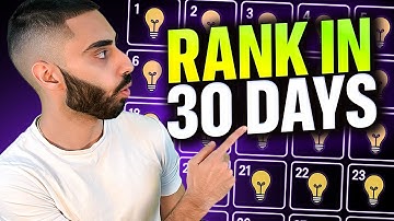 My Exact 30-Day SEO Plan for Brand New Websites