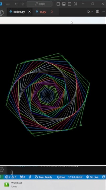 How to create graphics using Python turtle 🐍 #pythonturtle #python ...