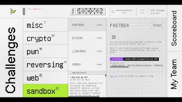 SANDBOX/FASTBOX - Read Writeup Google CTF 2023