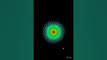 Amazing Graphics using Python turtle #python #shorts #programming