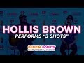 Hollis Brown Performs 3 Shots Live | DDICL