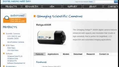 Using the Retiga 4000R CCD Large Field of View in CellSens Software