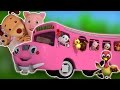 Rodas no ônibus | Canção infantil | Rima de berçário | Nursery Rhyme For Kids | Wheels On The Bus