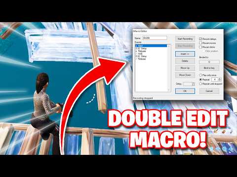 How To Create A Double Edit Macro for Fortnite (2026) - Step By Step