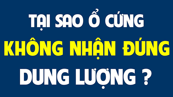 Coốc cốc bị lỗi không đủ dung lượng ổ cứng