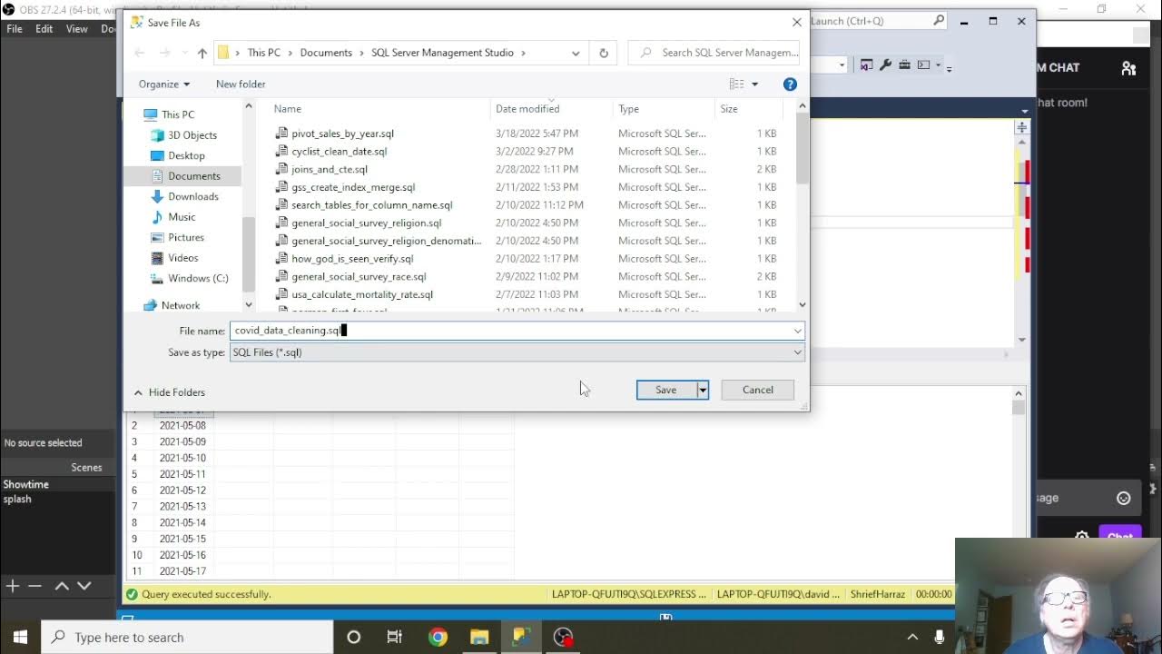 SQL Server 2019: Data Clean (Covid-19) - YouTube