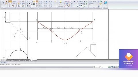 Development of Vertical chimney from VTU Question bank Engineering Visualization