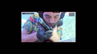 Amateur Tattoo Artist Inks Powerful Message - forearm black and white tattoo idea for quote #shorts