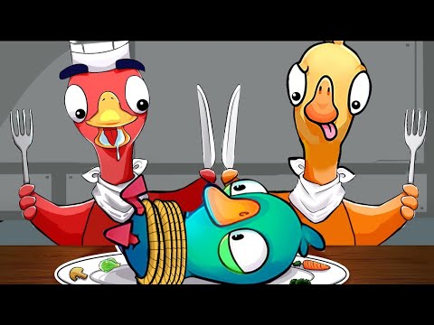 Видео: АМОНГУСЬ! ДВА СТЕРВЯТНИКА В 1 КАТКЕ! КАК ТАК?! - Goose Goose Duck!