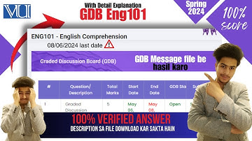 eng101 gdb Solution 2024/ eng101 gdb 2024 /eng101 gdb Solution spring 2024 /eng101 gdb 2024 Solution