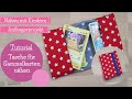 Tasche für Sammelkarten nähen | Nähen mit Kindern | Nähschule | DIY Nähanleitung | mommymade