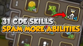 Spamming more skills using CDE items | Grow Castle screenshot 3