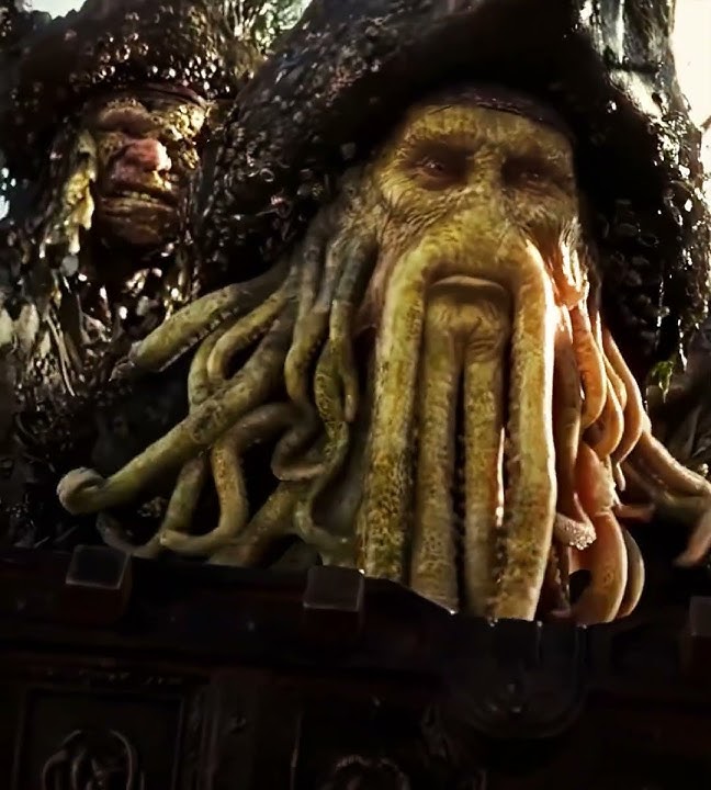 Jack Sparrow & Davy Jones | Angry Mood | Whatsapp Status 4k Edit