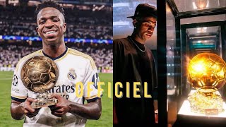 FÉLICITATIONS VINICIUS JR LE BALLON D’OR EST POUR TOI !!!