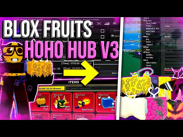 HoHo Hub V3 Blox Fruits Script
