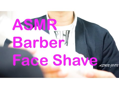 [ASMR} Korean Barber – Face Shave