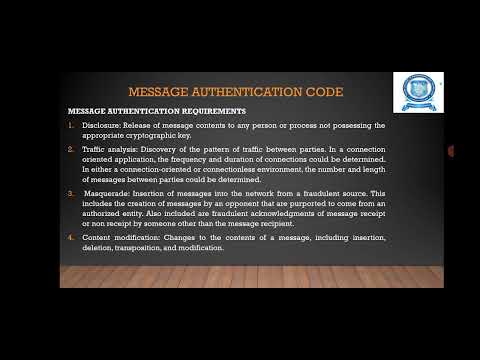 Message Authentication Code