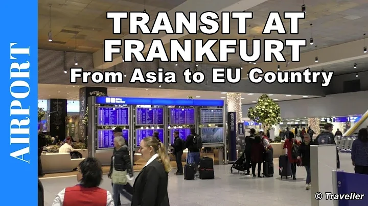Transfer at Frankfurt Airport - Transit walk to Connection Flight at Frankfurt International Airport