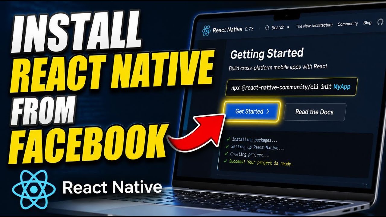 How to Install React Native from Facebook - Complete Guide - YouTube