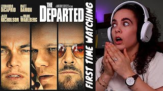 first time watching *THE DEPARTED* (and I'm stunned)