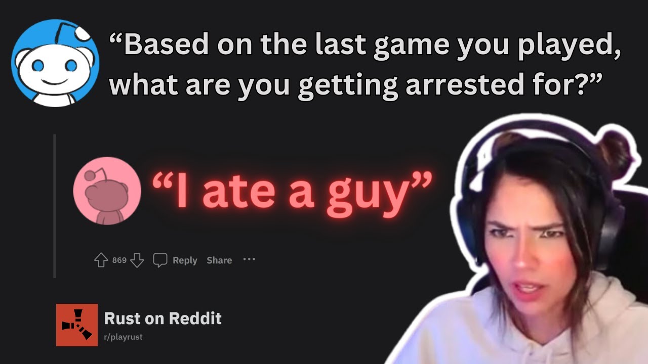I found THIS on RUST Reddit (...and it was WEIRD) - YouTube